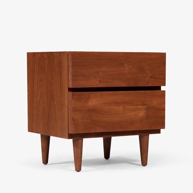 Single Mid-Century Modern Walnut Night Stands by American of Martinsville, c.1960’s 