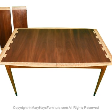 Mid Century Lane Acclaim Dovetail Expandable Dining Table