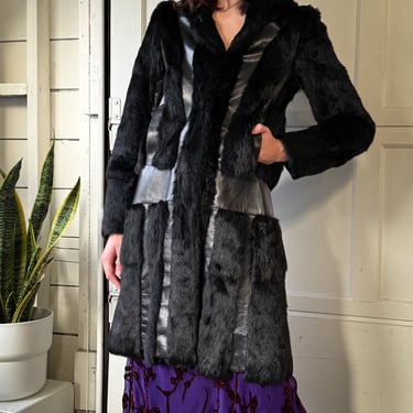 90s Versace Fur Coat | XS-S