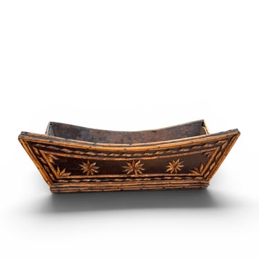 French Bamboo Jardiniere