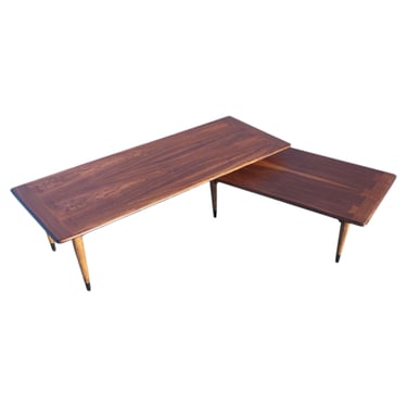 Professionally Refinished Andre Bus for Lane 'Switchblade' Pivoting Coffee Table