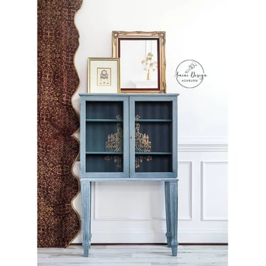 Bookcase. Children's Cabinet. Petite Hutch. Princess Armoire. Painted Bookcase. Small China Cabinet. 