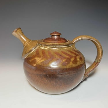 Nick Blaisdell Signed Studio Pottery Teapot – 2009 Dalton Ranch Stoneware – Handcrafted Colorado Ceramic Art 