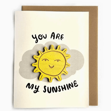 SWM You Are My Sunshine - Sun Magnet w/ Card