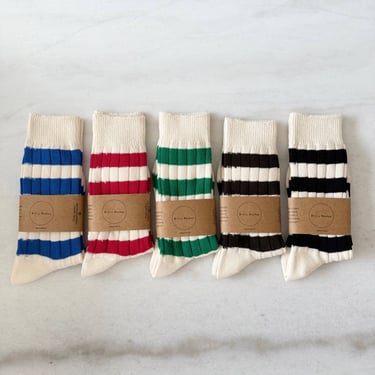 Billy Bamboo COLOR STRIPE HIGH SOCKS