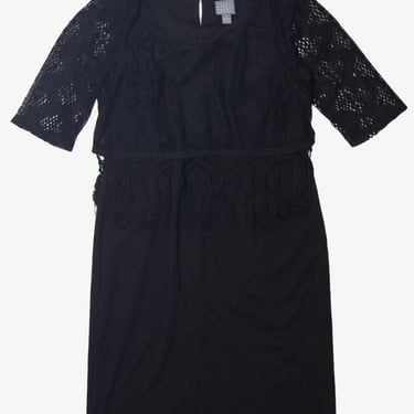 Vintage Black Lacy Dress 