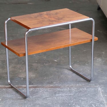 Bauhaus side table B12 by Marcel Breuer 