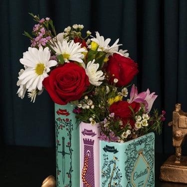 Triple Book Vase, Grimm's Fairy Tales
