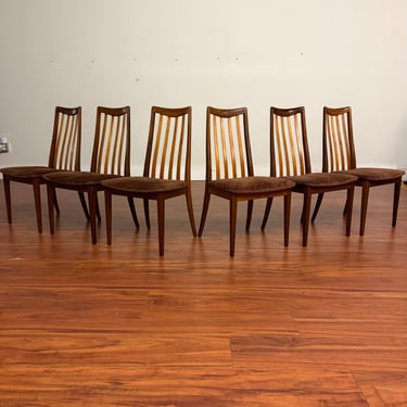 G-Plan Slat Back Dining Chairs Set of 6