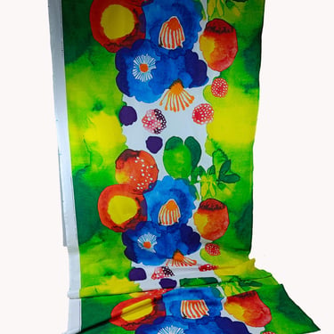 Marimekko 2007 Juhannustaika Floral Cotton Fabric 3.6 meters 
