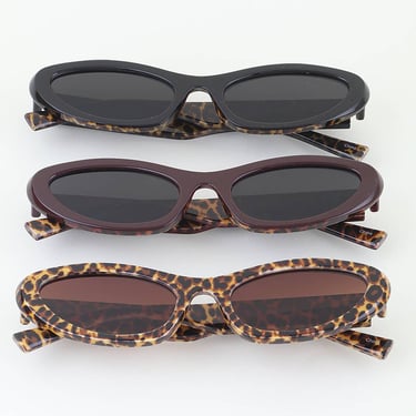 Leopard Print Sunglasses