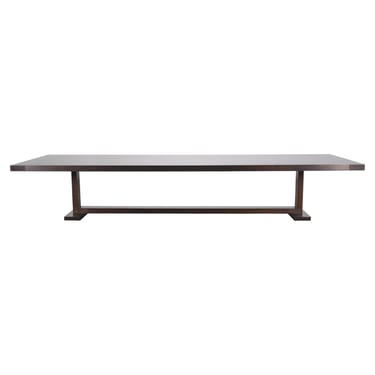 Monumental Ferrell+Mittman Modern Trestle Dining Table 13 Ft