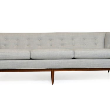Walnut Milo Baughman for Thayer Coggin Sofa
