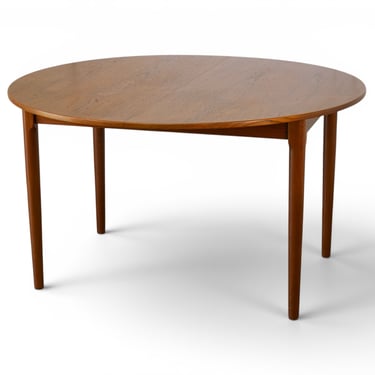 Danish 1960s Teak Round Dining Table