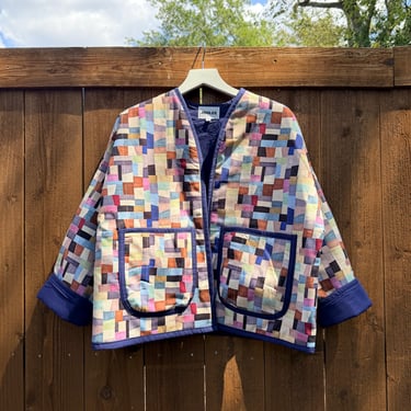 Jogakbo quilting jacket