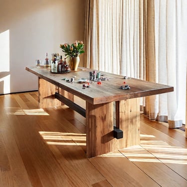 Kiauna Original Style Rectangular Solid Wood Dining Table FFE-1163