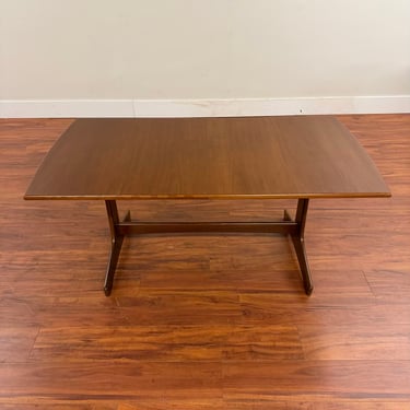 Vintage Mid-Century Butterfly Leaf Dining Table