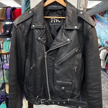 Vintage FMC Leather Biker Jacket