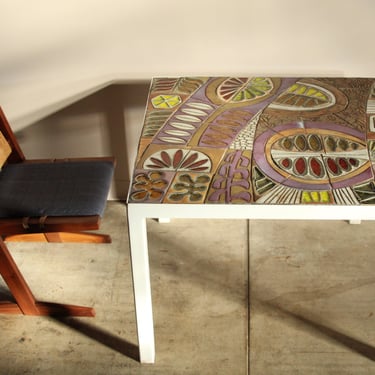 Brent Bennett Mosaic Ceramic Top Dining Table, 2015