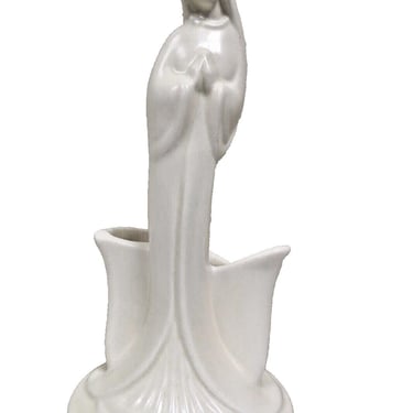 VTG Royal Haeger Switzerland Ave Maria Musical Planter & Figurine 11” Music Box 