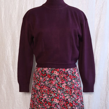 Ditsy Floral Short Skirt S-S/M