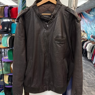 Vintage Members Only Leather Jacket