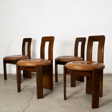 Set of 4 1950&rsquo;s Mid-century Brazilian Modern Dining Chairs 