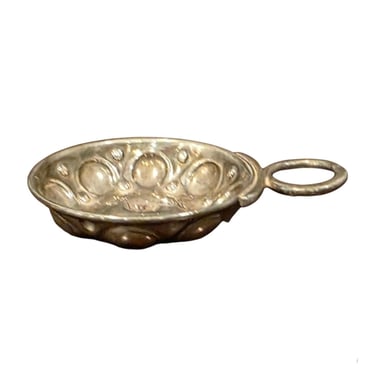 Antique French Silver Wine Tastevin, 19th century - Early Wine Tasting Cup for Vineyard Winemaker Cellar Master & Sommelier - Hallmarked 