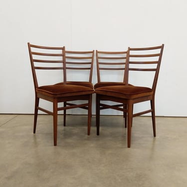 Set of 4 Vintage Mid Century Modern Dining Chairs by Meredew 