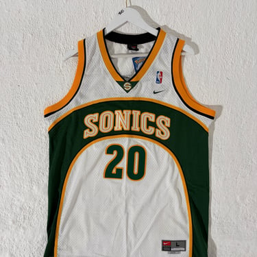 Seattle Supersonics Gary Payton NBA Nike Jersey L