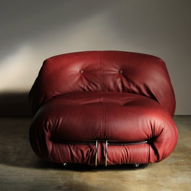 Very Early Production "Soriana" Lounge Chair by Afra & Tobia Scarpa for Cassina, 1970s