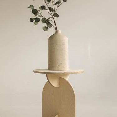 The Luna - Scandinavian Minimalist Bedside Table 