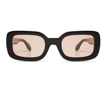 Lexi Sunglasses / Gloss Black + Brown Lens