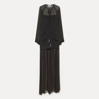 15364 _ My Dress - Dress with Ribbon - Black