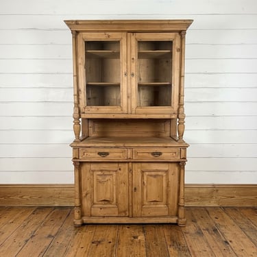 19th Century French Pine Hutch