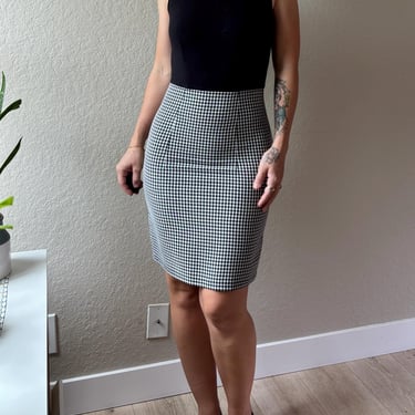 90s Gingham Mini Dress Vintage Black Mini Dress 90s LBD 90s Mini Black White Gingham Mini Dress Chillytime 90s Mini Dress Black Mini Dress 