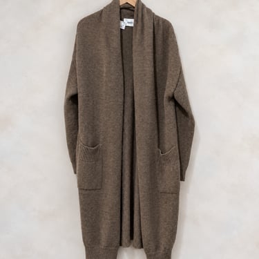 SSKEIN, Long Open Alpaca Blend Cardigan, OS