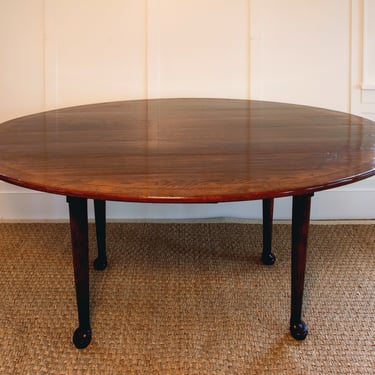 English Oak Oval Dining Table