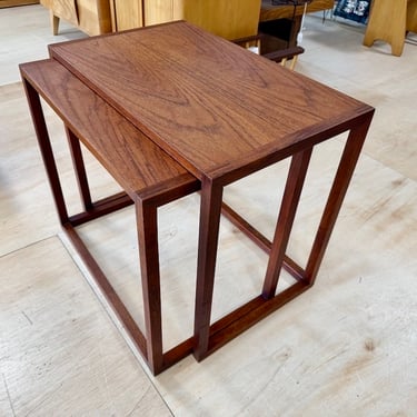 Set of Walnut Nesting Tables by Karl Erik Ekselius -Sweden