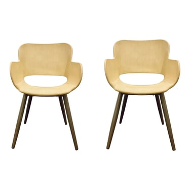 Mod Indoor/Outdoor Dining Chairs Pair
