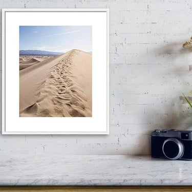 California Wall Art, Death Valley National Park Print, Desert Print, Mesquite Flat Sand Dunes Photo, Travel Photography, Desert Wall Decor 