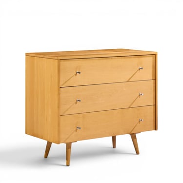 Paul McCobb for Planner Group Mid Century Maple 3-Drawer Dresser - mcm 