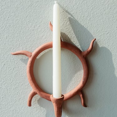 Sun Sconce in Terra Cotta - Uoquas