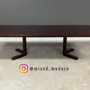Refinished Rosewood 104” Dining Table 
