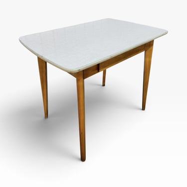 Mid-Century Modern Heywood Wakefield Style Arts & Crafts Writing Desk Work Table 