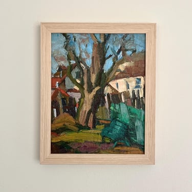Small Vintage Oil Painting 
