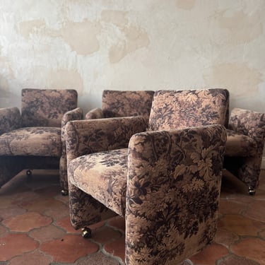 Vintage Club Chairs (as a set of 2 or set of 4)
