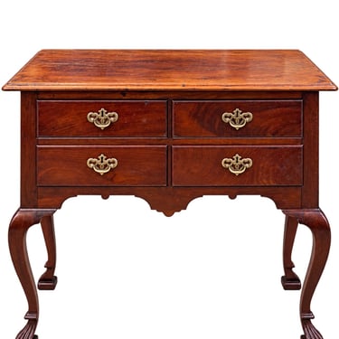 American Queen Anne Lowboy with Trifid Feet