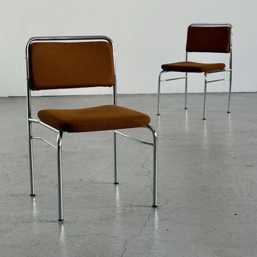 Pair of Mid-Century Modern Chairs by Hans Fiedler & Hans Heyder 