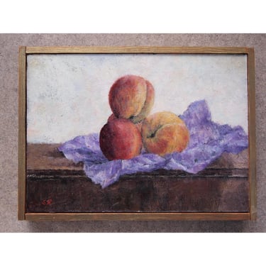 Original SEYMOUR REMENICK Still Life PAINTING 7x9